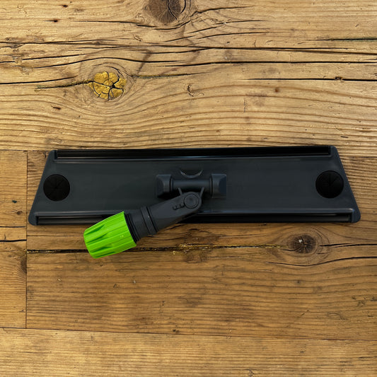 Attrezzo con Snodo - Base professionale snodata per uso con Microfibra e manico telescopico