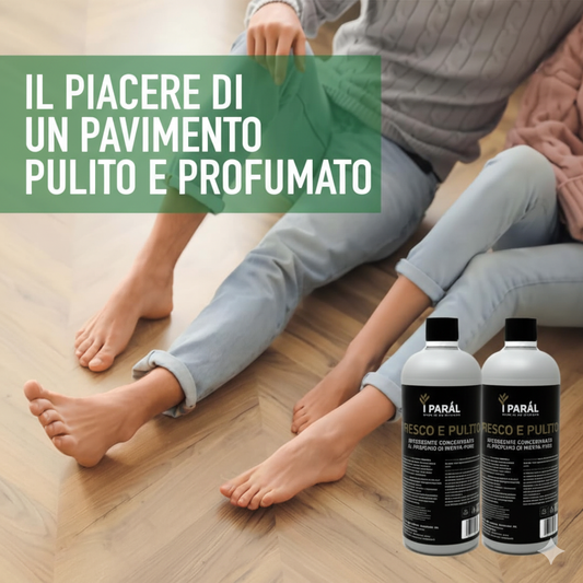 FRESCO E PULITO PARÁL (venduto in 2 confezioni da 1Lt) - Detergente Pavimenti Professionale