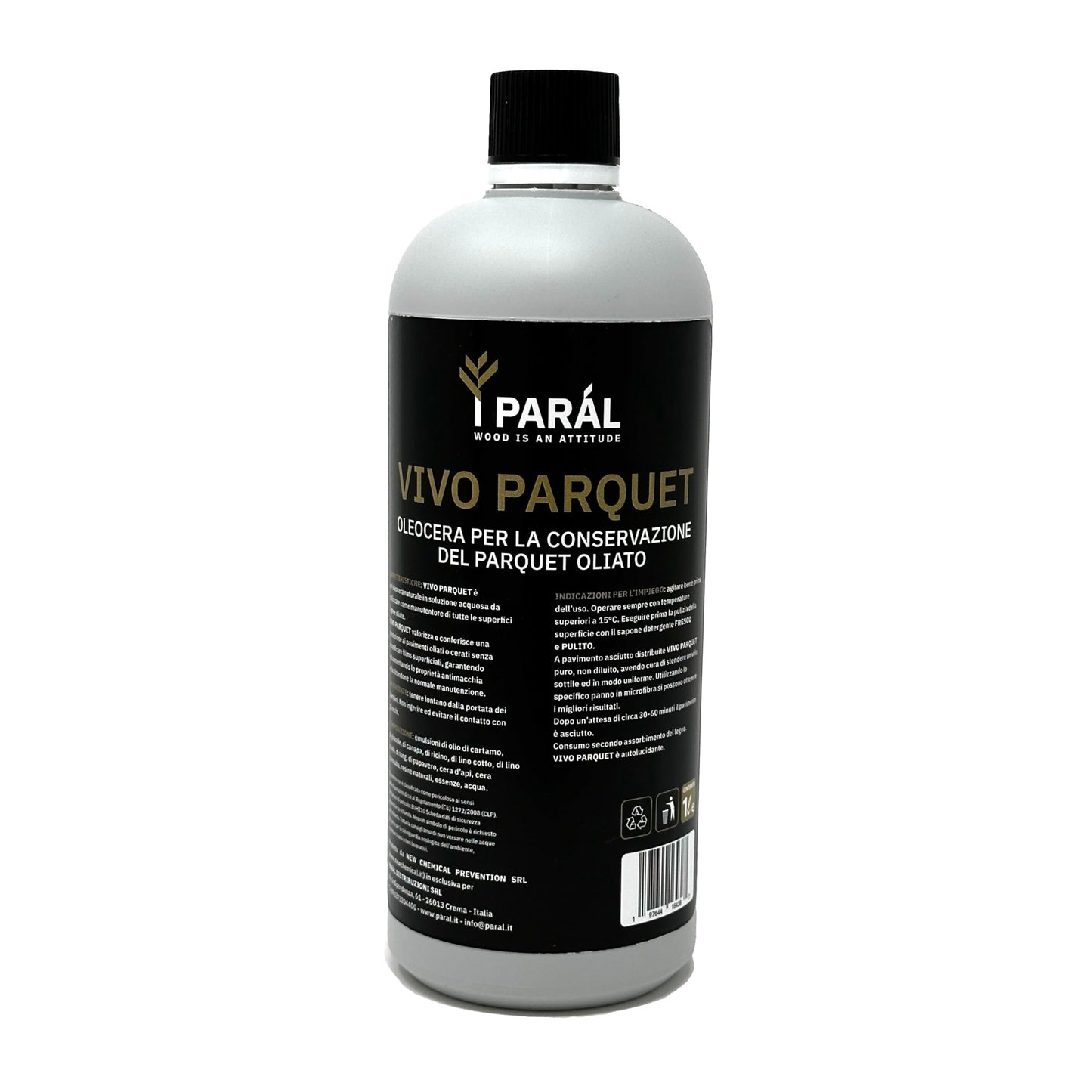 VIVO PARQUET PARÁL - Rinnova Legno e Aumenta Proprietà ANTIMACCHIA - 1Lt