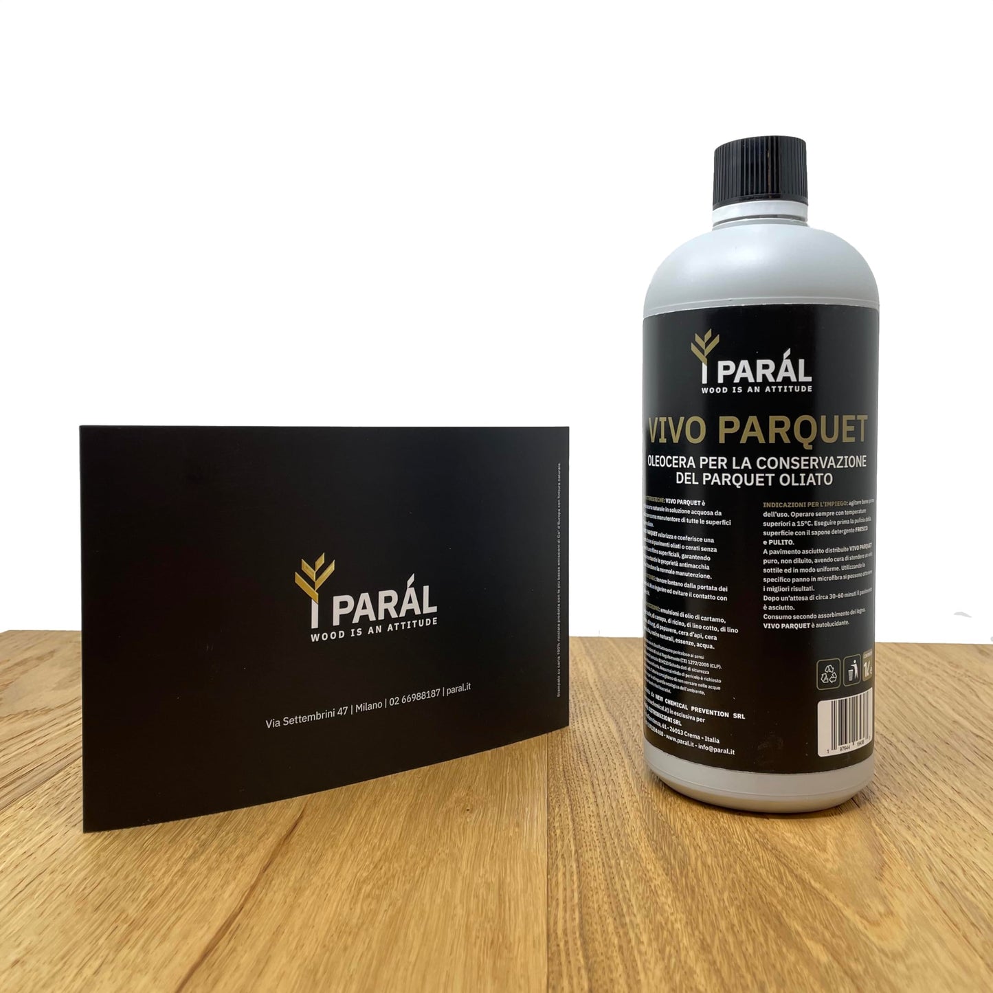 VIVO PARQUET PARÁL - Rinnova Legno e Aumenta Proprietà ANTIMACCHIA - 1Lt