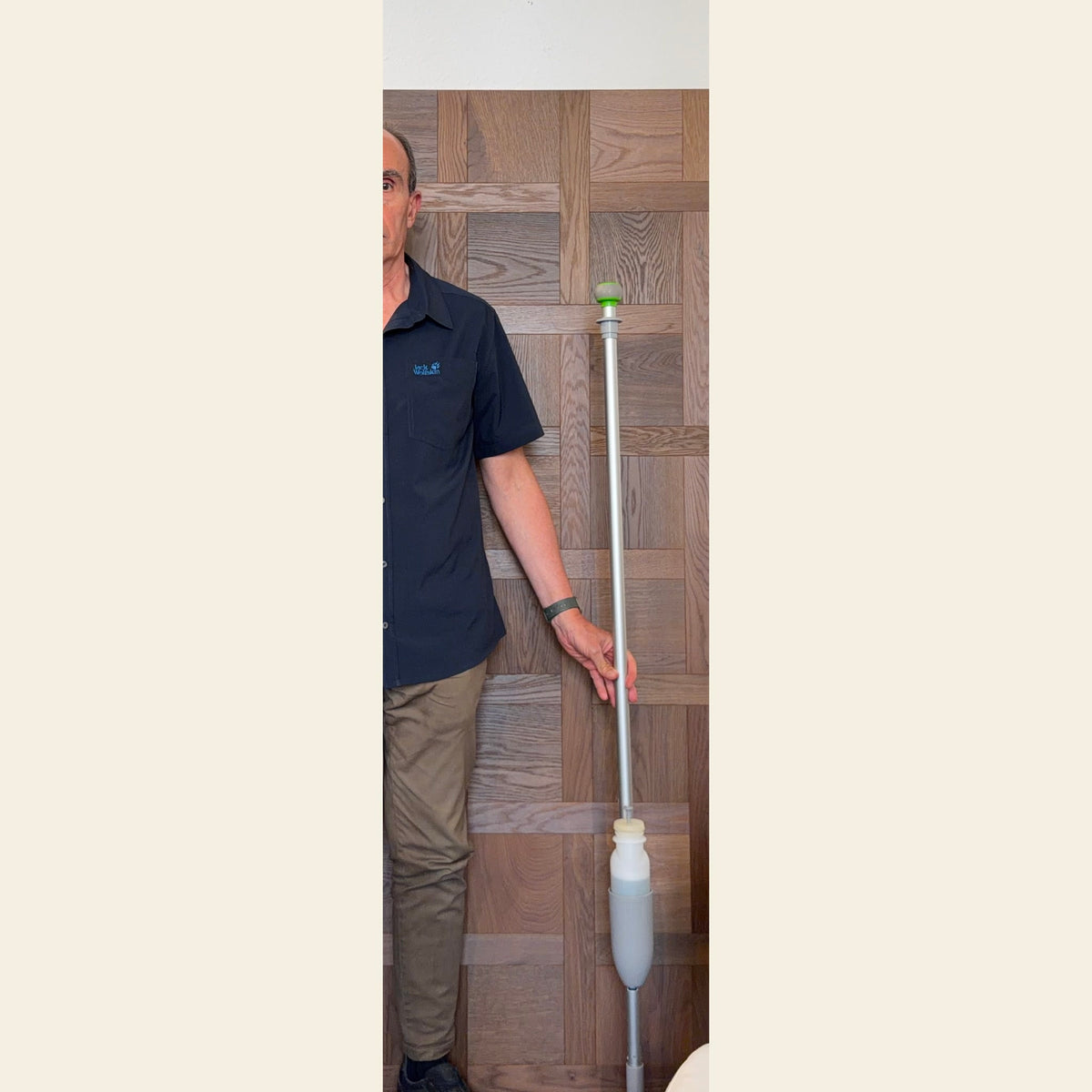 Scopa Sissi PARÁL alta circa 157 cm: si lava in piedi senza chinarsi